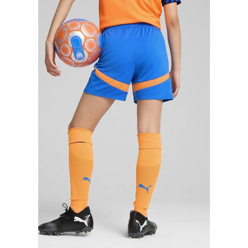 Olympique de Marseille 24/25 Shorts Youth PUMA Racing Blue Fluro Orange Pes