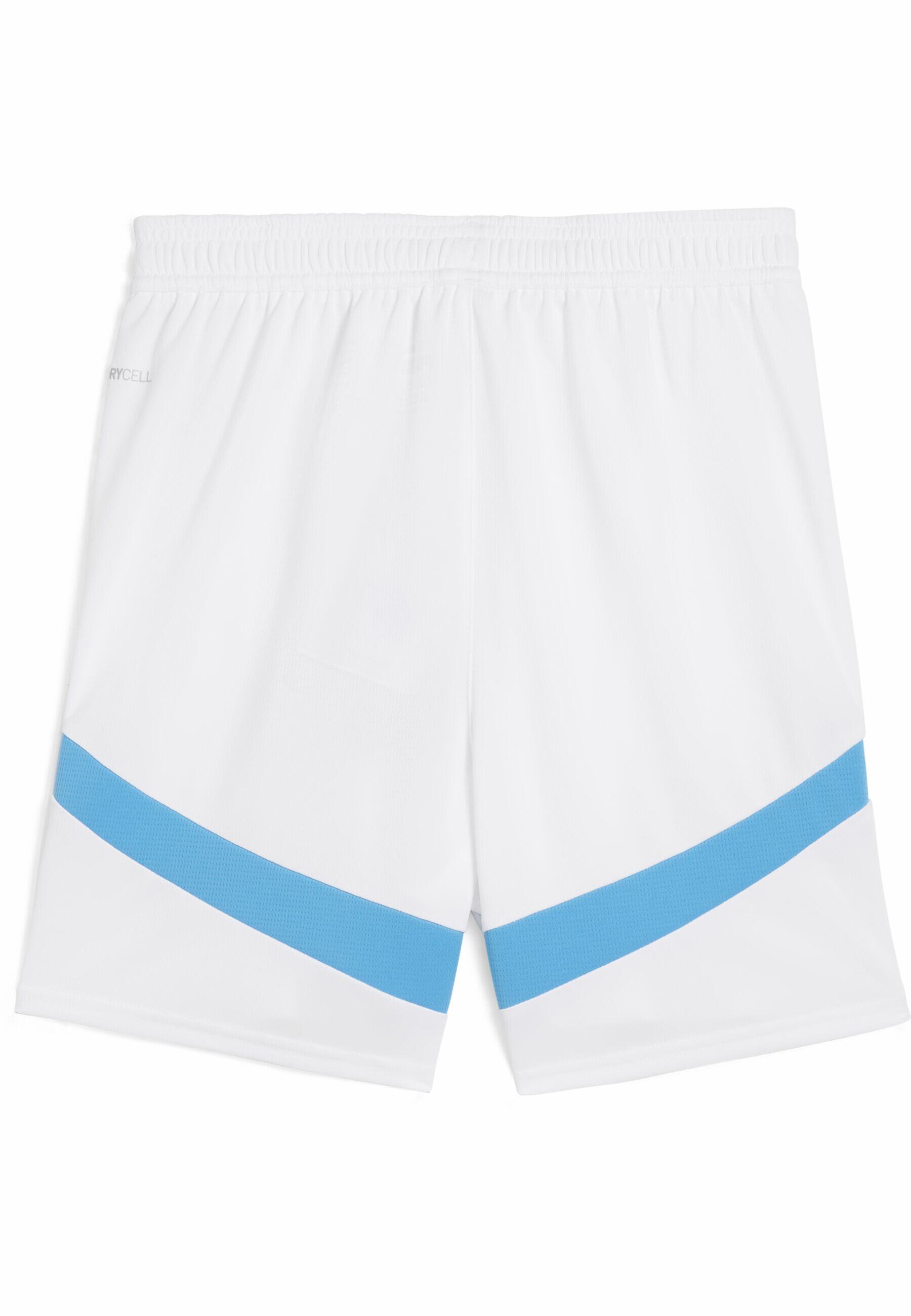 Olympique de Marseille 24/25 short voor jongeren PUMA White Bleu Azur Blue 3/7