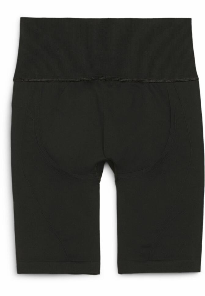 DAMSKIE, ROWEROWE SPODENKI BEZSZWOWE Z WYSOKIM STANEM SHAPELUXE PUMA Black