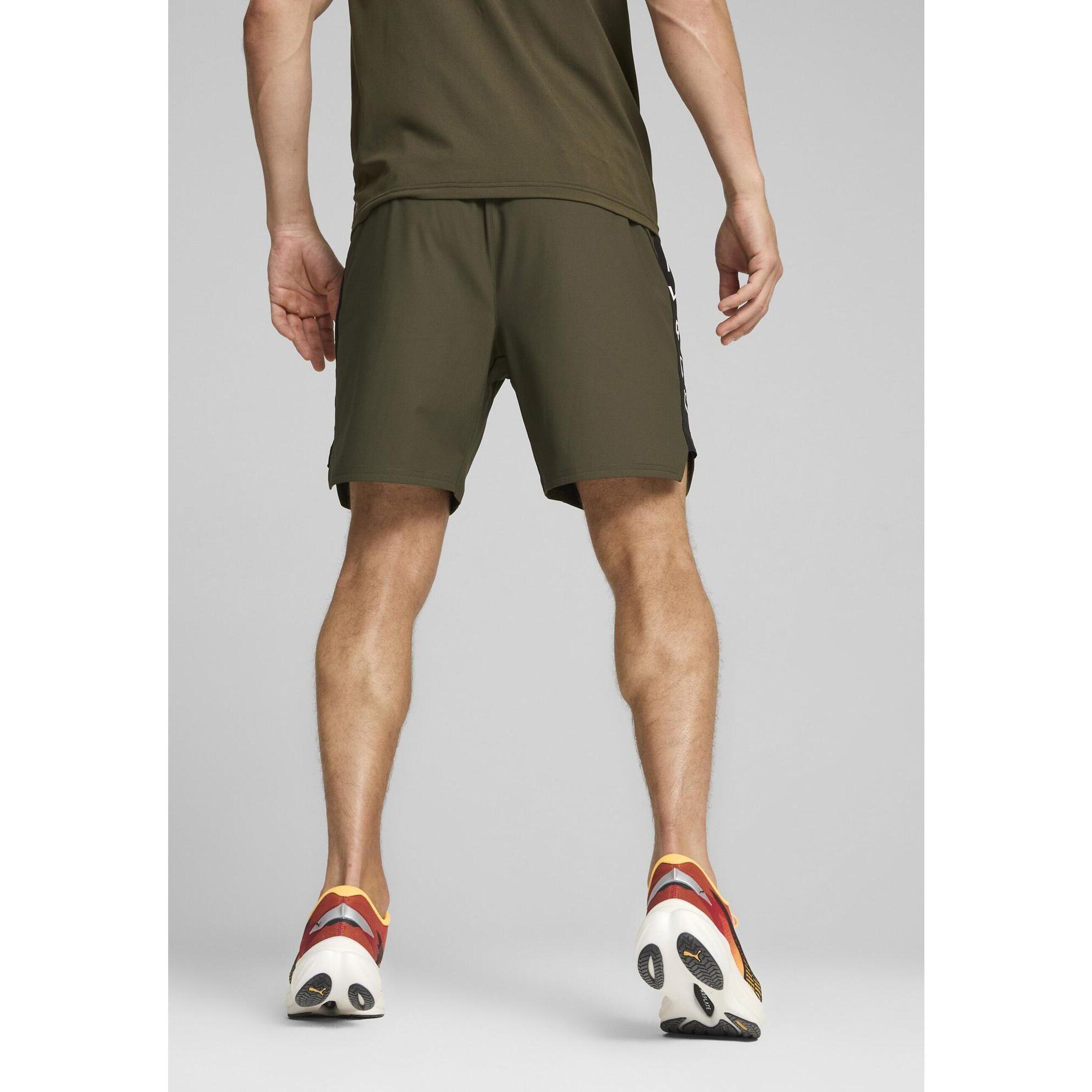 Męskie szorty PUMA x HYROX Fuse 7"  PUMA Dark Olive Green