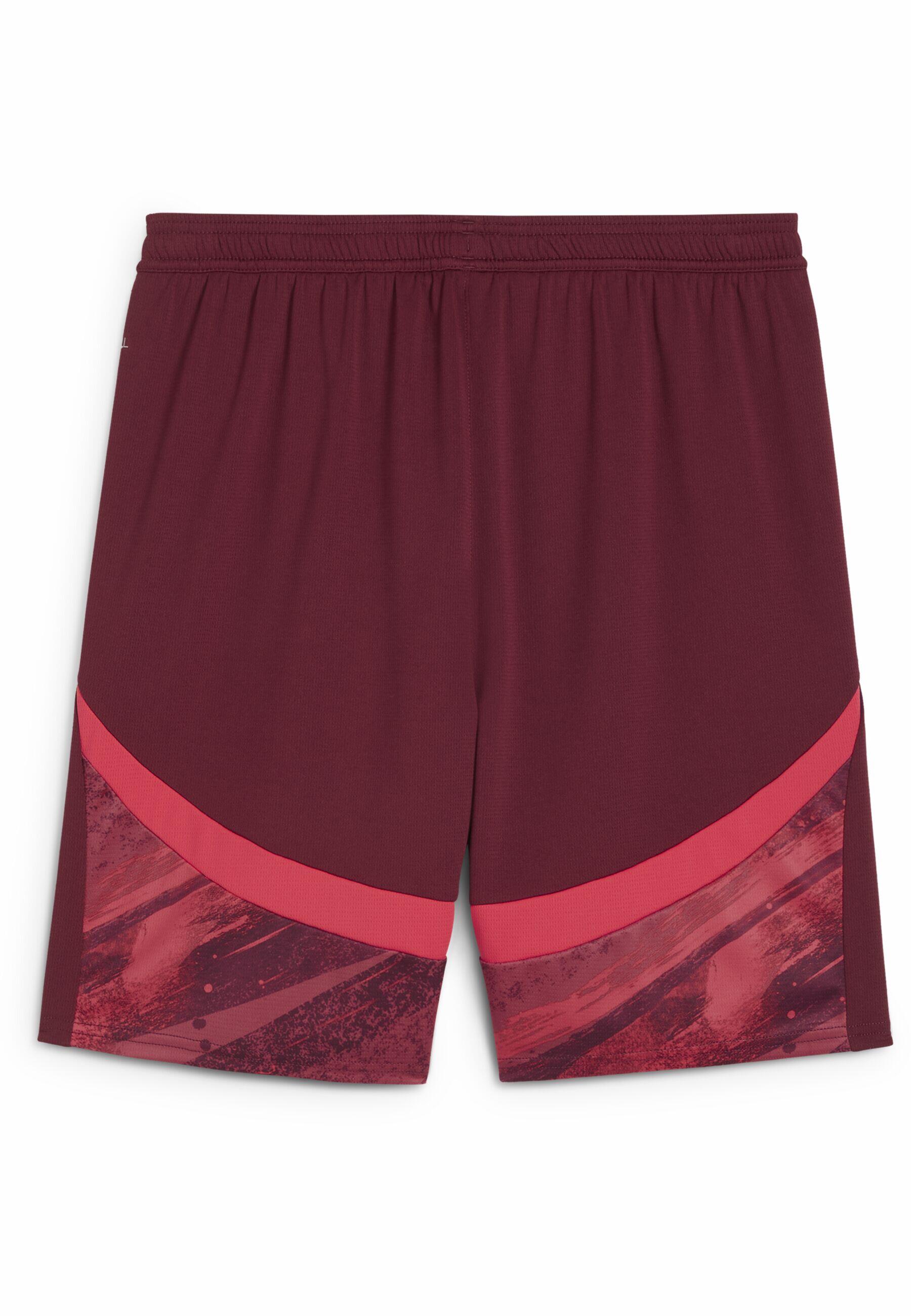 RB Leipzig short voor heren PUMA Dark Jasper Active Red 4/7
