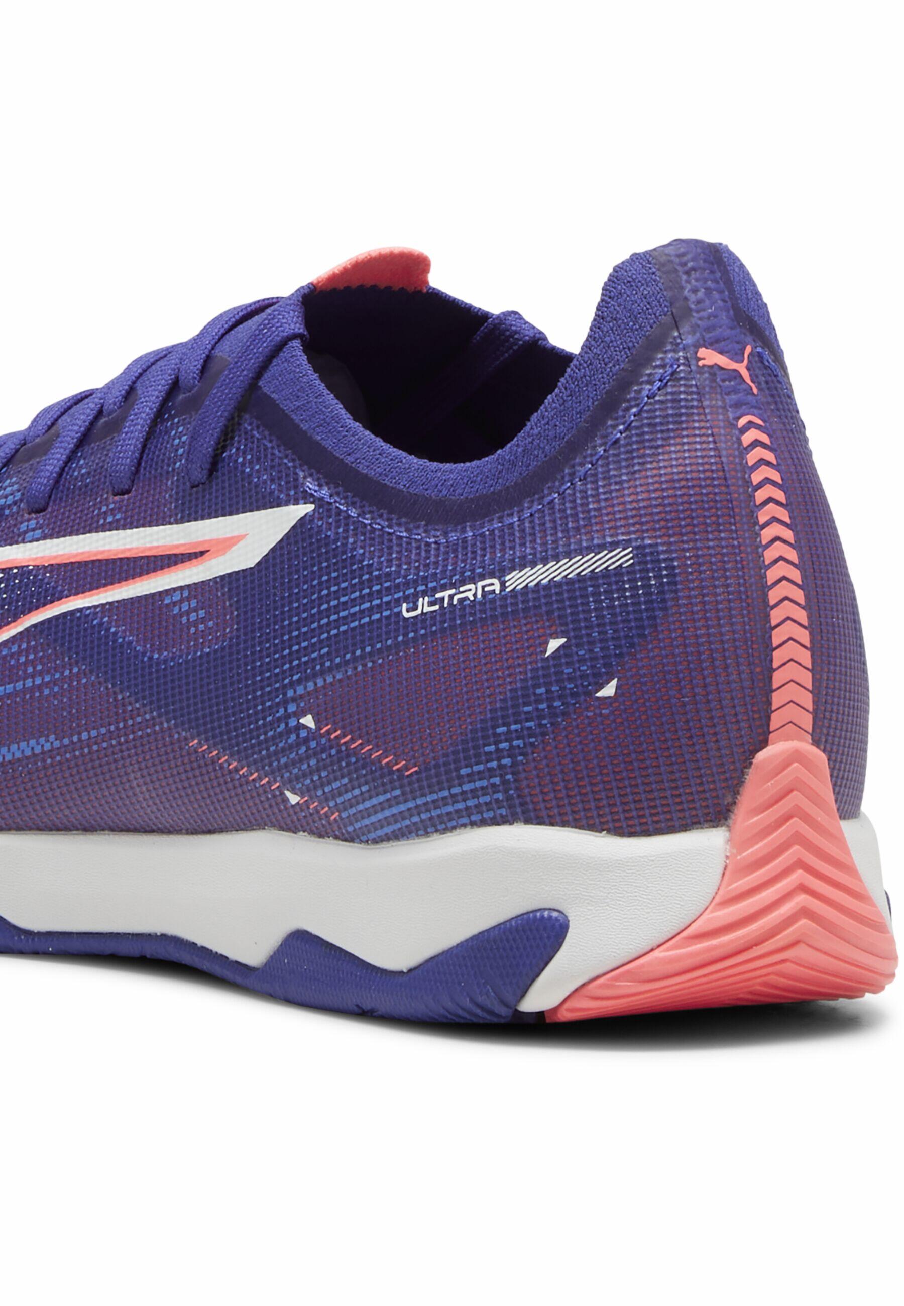 Scarpe da calcio ULTRA 5 MATCH IT PUMA Lapis Lazuli White Sunset Glow Blue Pink 2/7