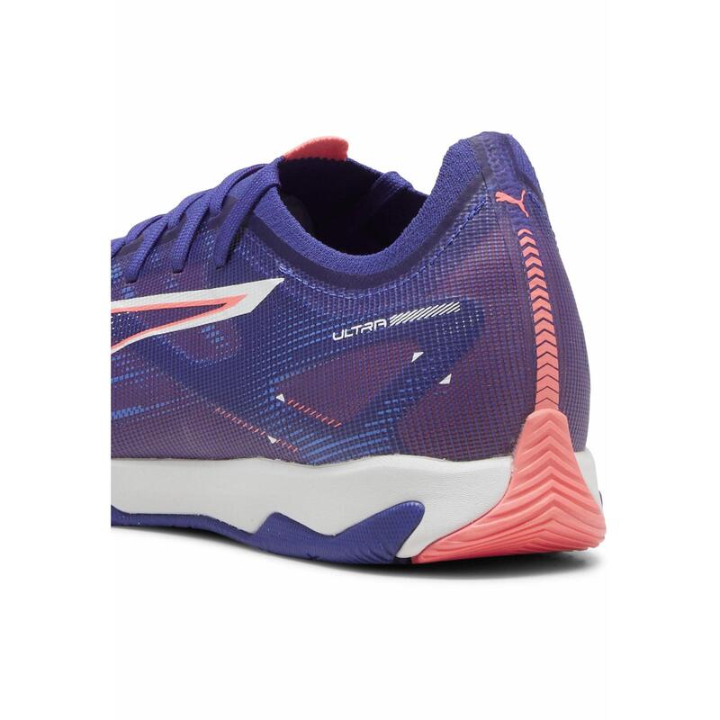 Ghete de fotbal ULTRA 5 MATCH IT PUMA Lapis Lazuli White Sunset Glow Blue Pink