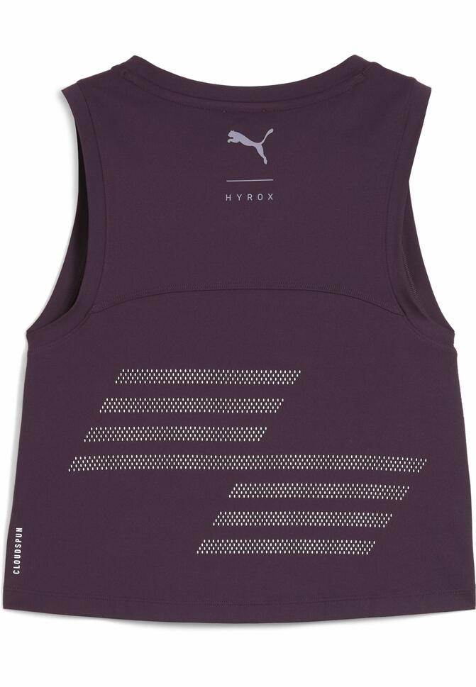 Damska koszulka bez rękawów PUMA x HYROX CLOUDSPUN PUMA Midnight Plum Purple