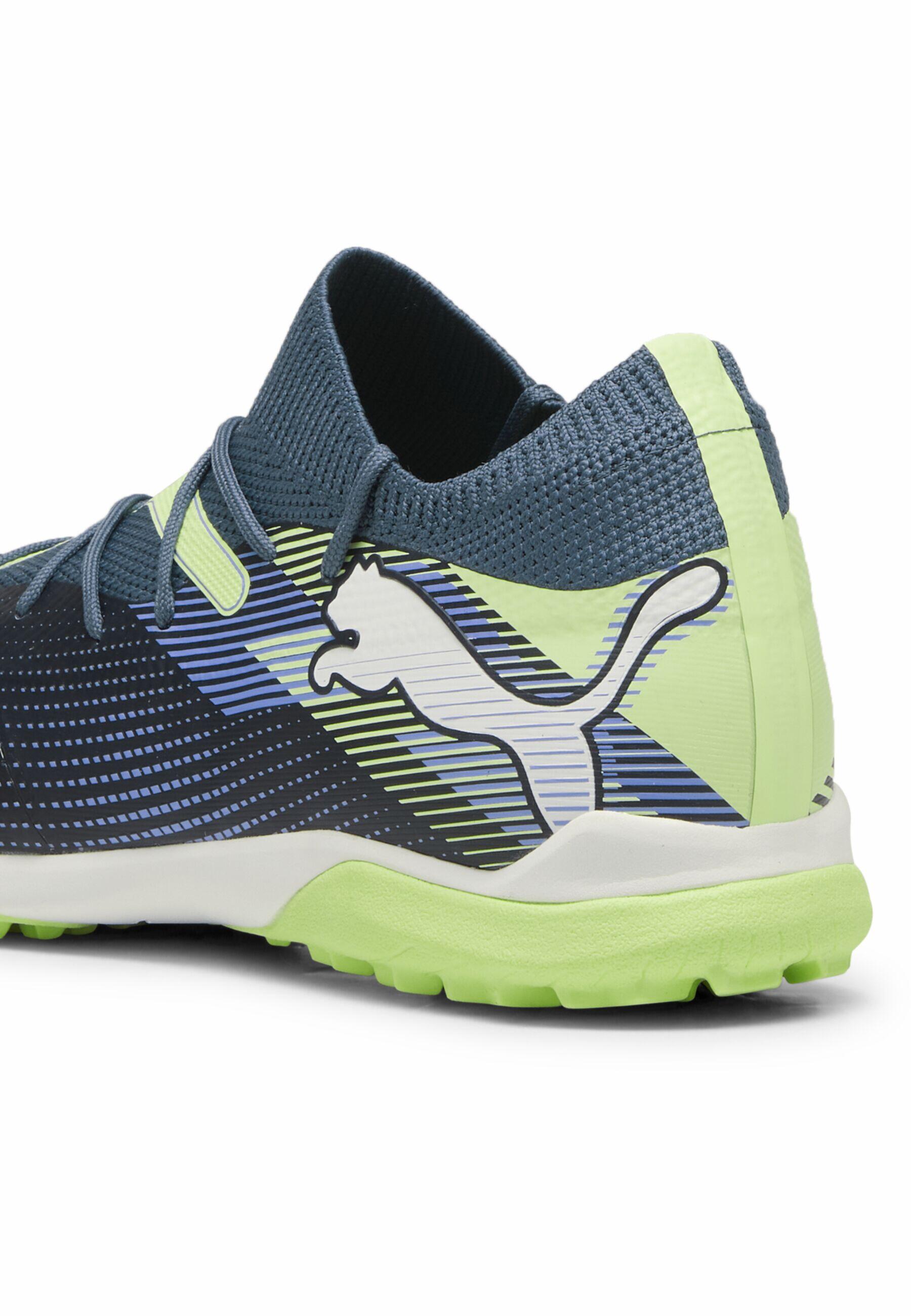 Scarpe da calcio FUTURE 7 MATCH TT PUMA Gray Skies White Fizzy Apple Yellow 2/7