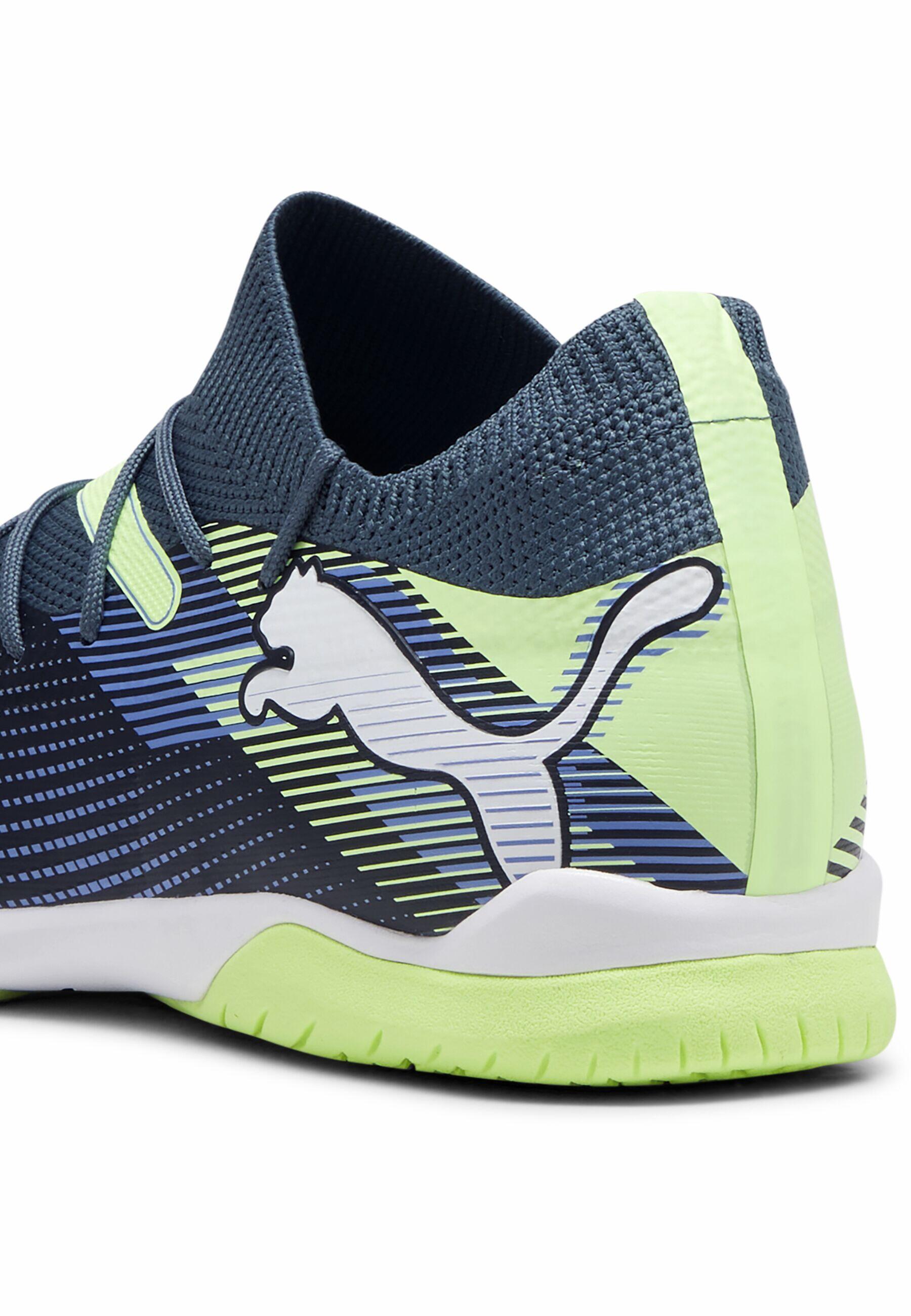 PUMA - Ghete de fotbal FUTURE 7 MATCH IT PUMA Gray Skies White