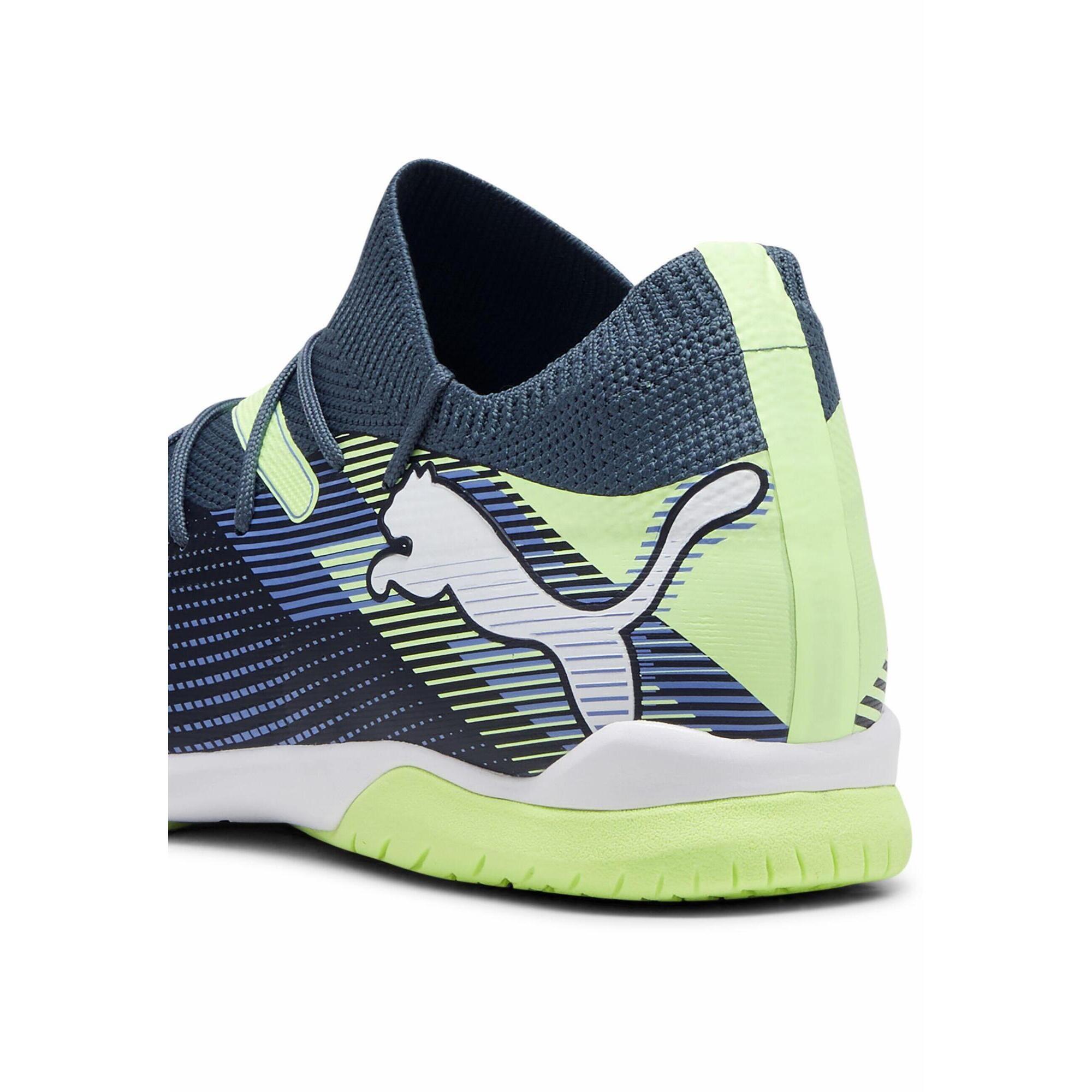PUMA - Ghete de fotbal FUTURE 7 MATCH IT PUMA Gray Skies White