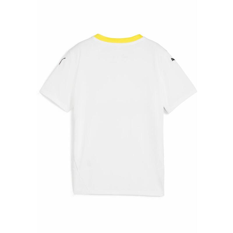 Młodzieżowa koszulka RC Lens 24/25 PUMA White Pelé Yellow