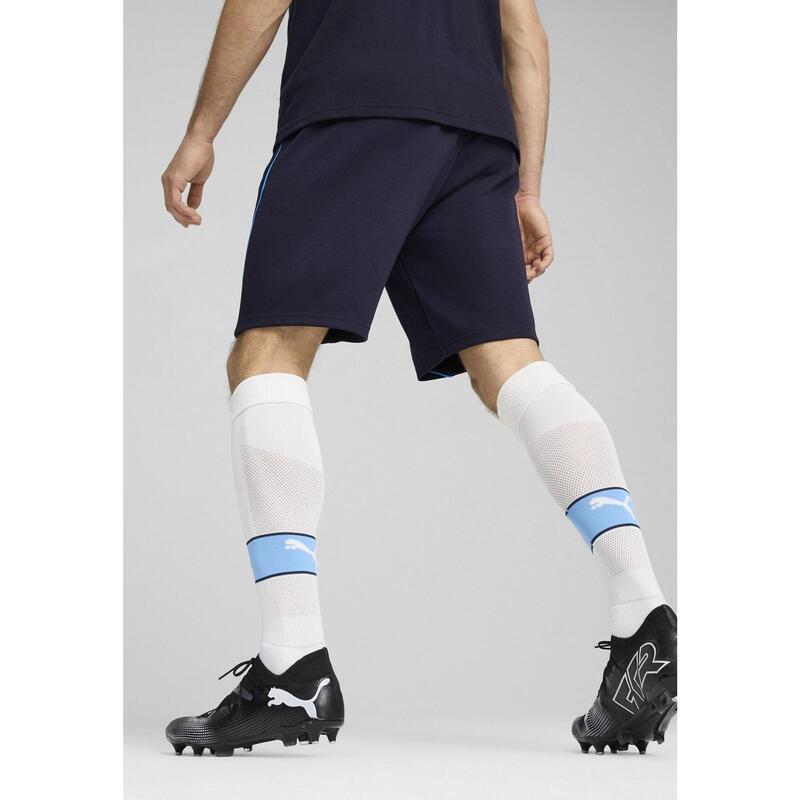 Pantaloni scurți casual Manchester City Bărbați PUMA New Navy Magic Blue