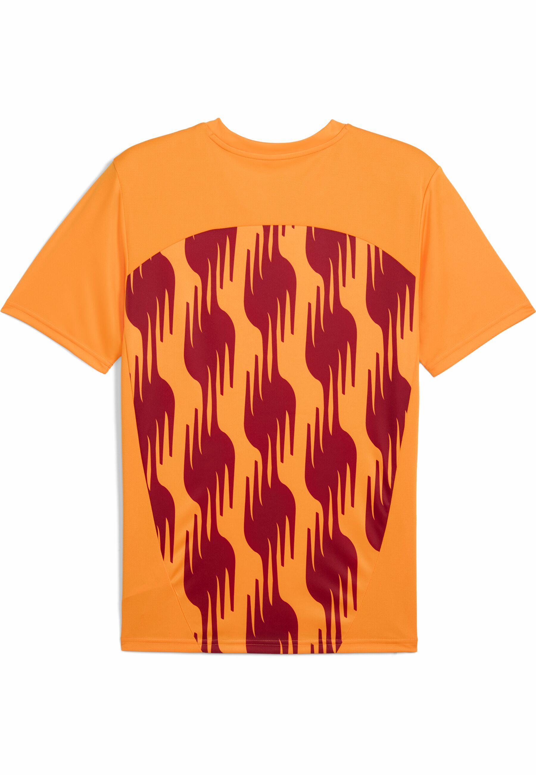 Galatasaray S.K. Pre-Match Kurzarmtrikot Herren PUMA Intense Orange Red Rhythm 2/4