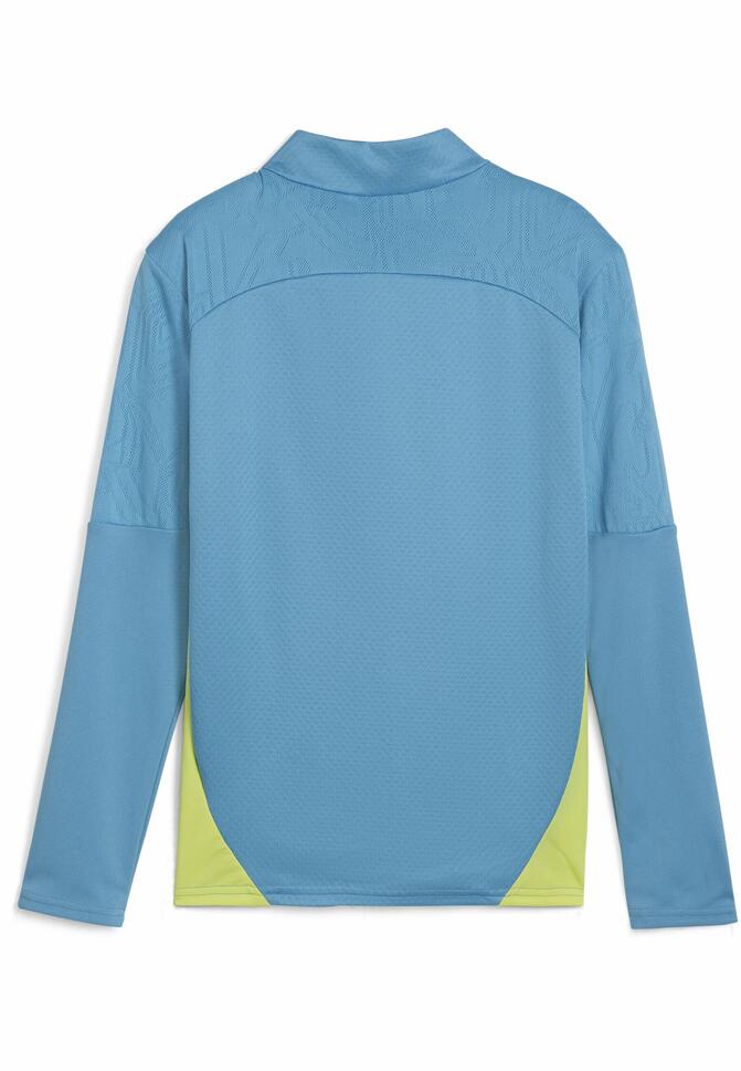 Młodzieżowa bluza treningowa Manchester City F.C. z zamkiem 1/4 PUMA