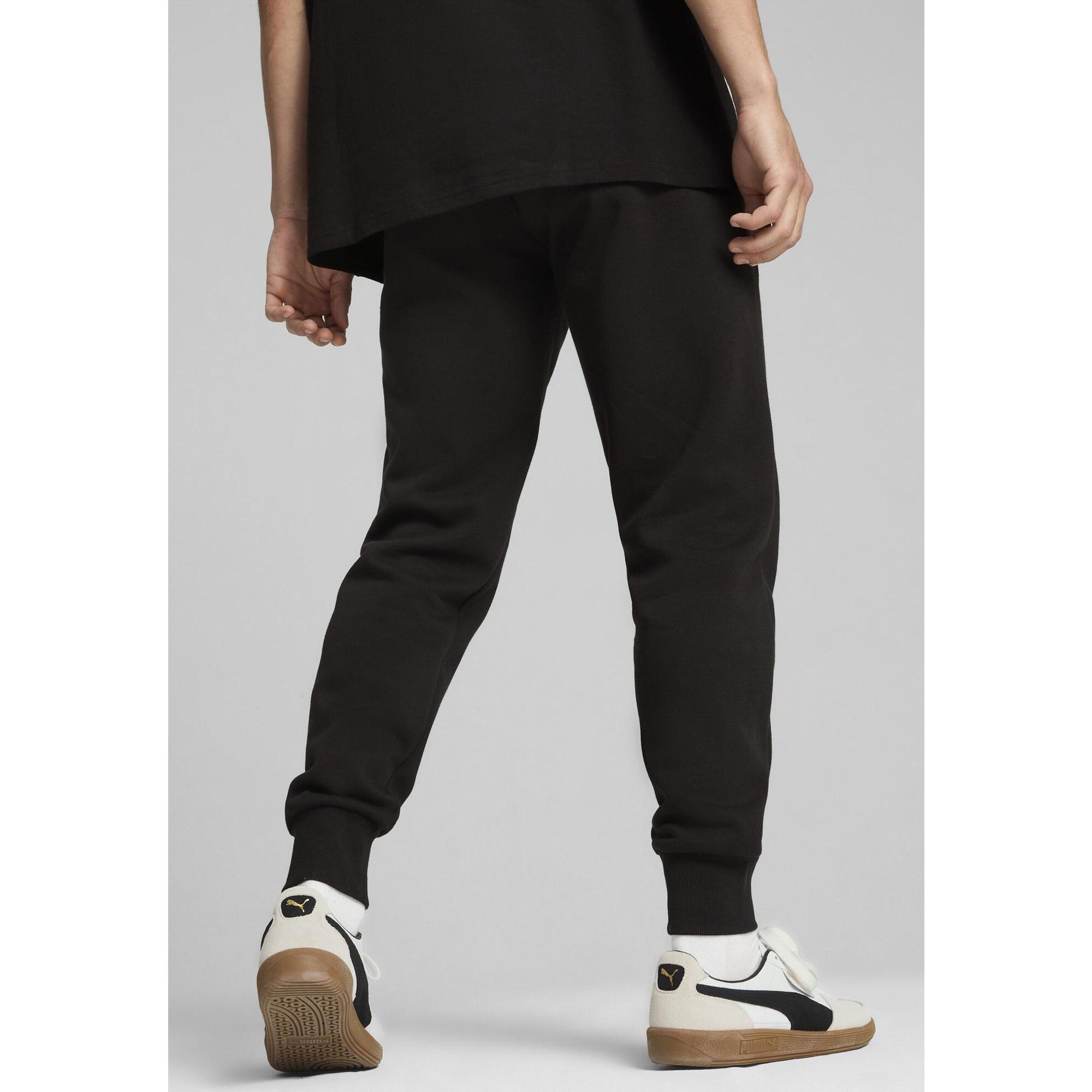 Męskie spodnie dzianinowe z logo PUMA × HYROX PUMA Black