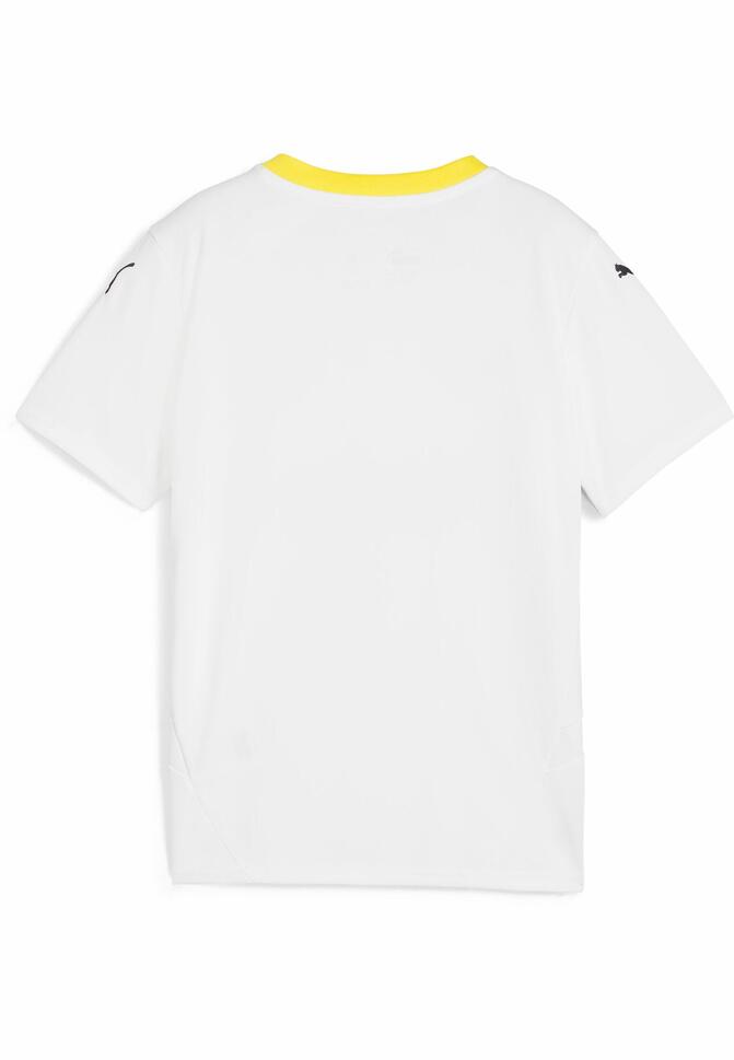 Młodzieżowa koszulka RC Lens 24/25 PUMA White Pelé Yellow
