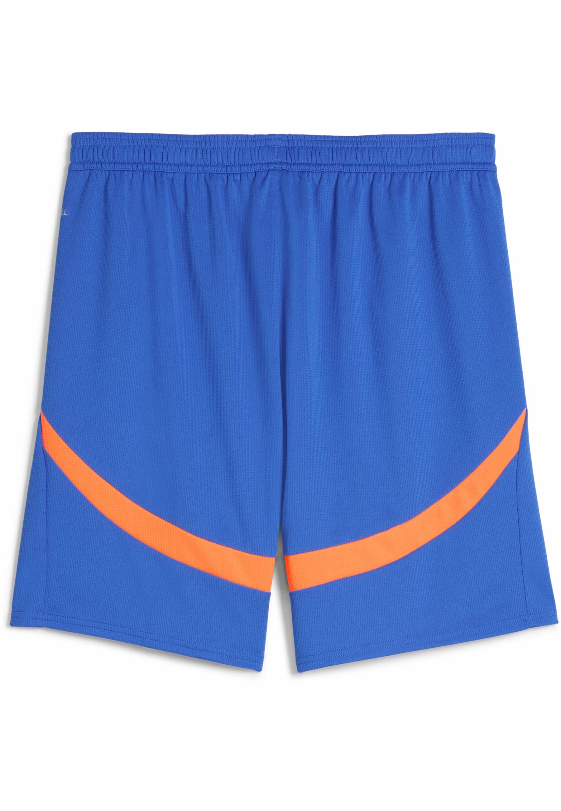 Shorts Olympique de Marseille 24/25 da uomo PUMA Racing Blue Fluro Orange Pes 4/7