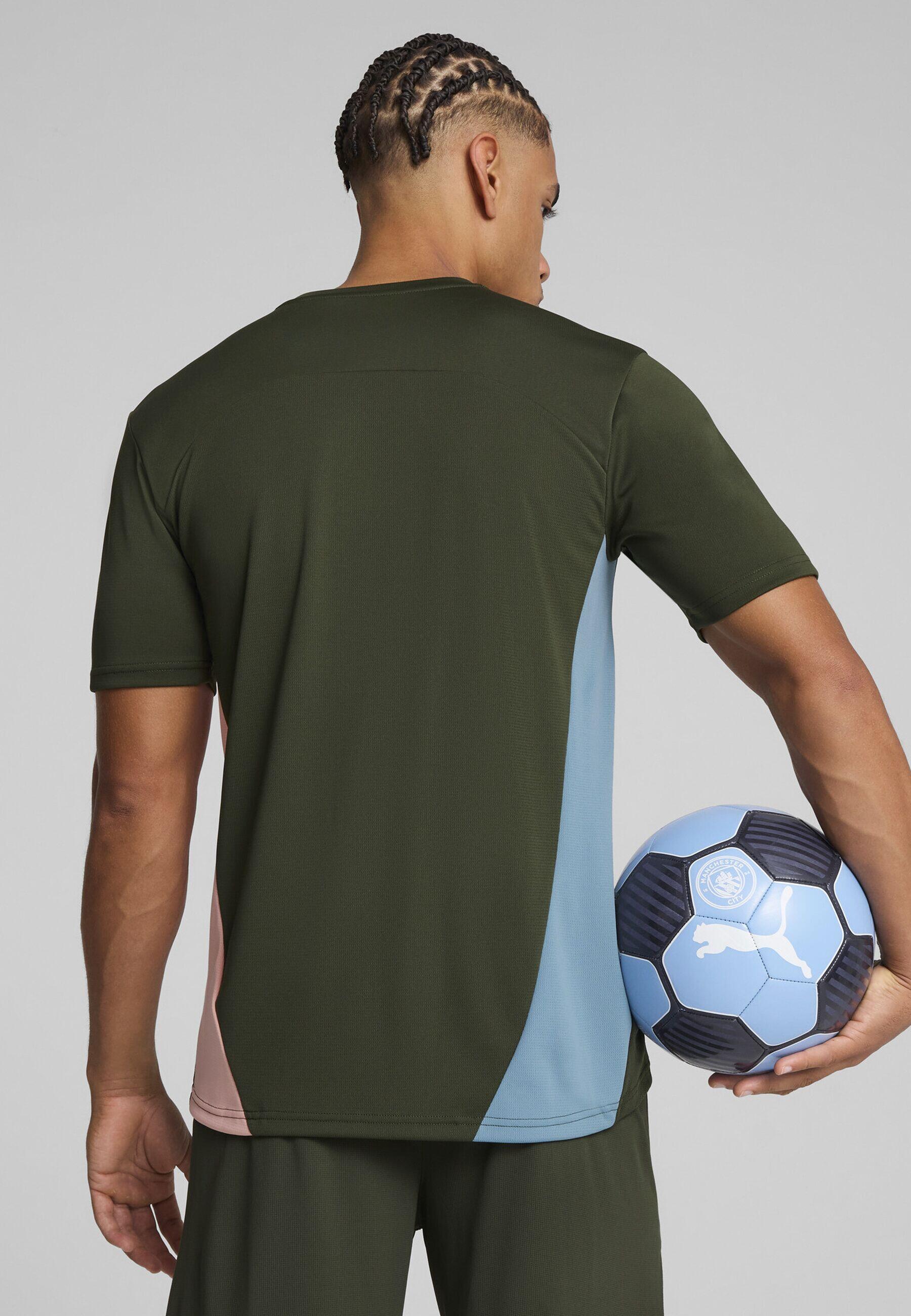 Manchester City trainingsshirt voor heren PUMA Myrtle Bold Blue Green 3/7