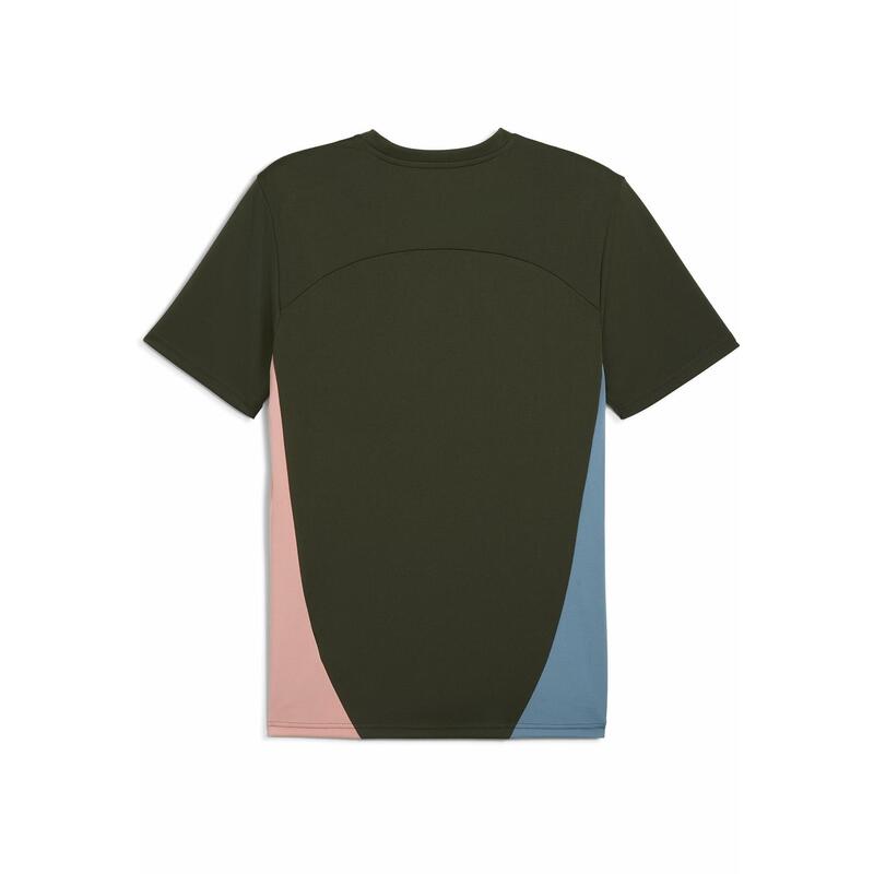 Tricou de antrenament Manchester City Masculin PUMA Myrtle Bold Blue Green