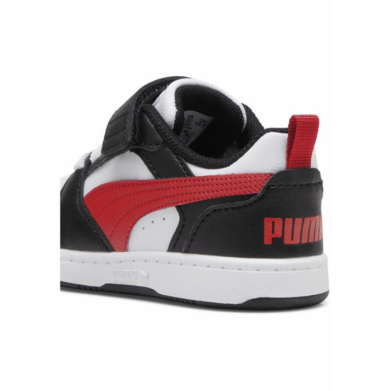 Tenisky PUMA Rebound v6 Lo pro batolata PUMA White For All Time Red Black