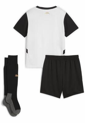 Valencia cf 24/25 mini-thuistenue voor kinderen puma white black