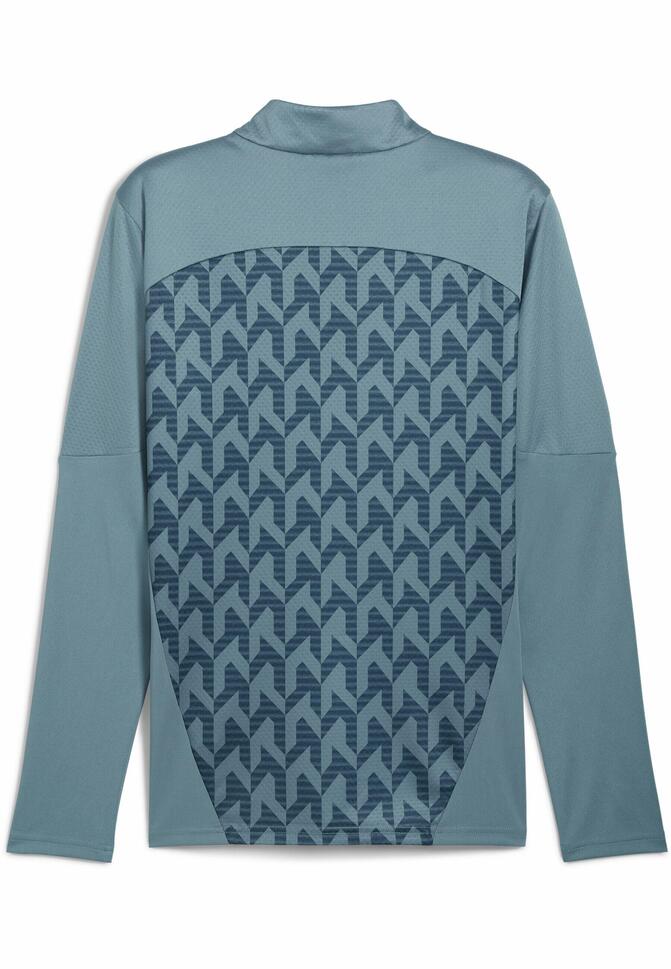 Męska bluza przedmeczowa z zamkiem 1/4 Olympique Marsylia PUMA