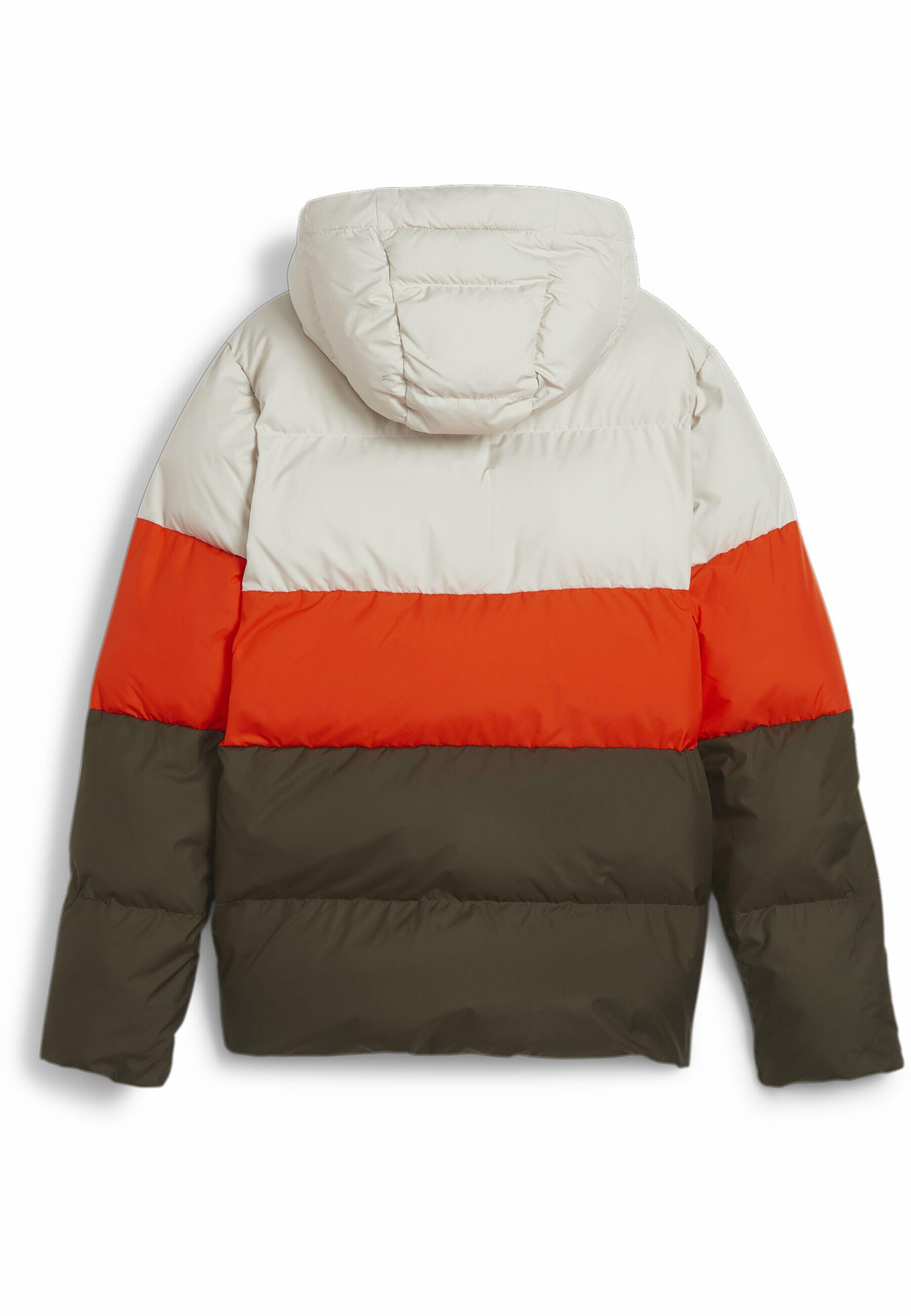Poly Pufferjacke mit Kapuze Jugendliche PUMA Dark Olive Green 3/7