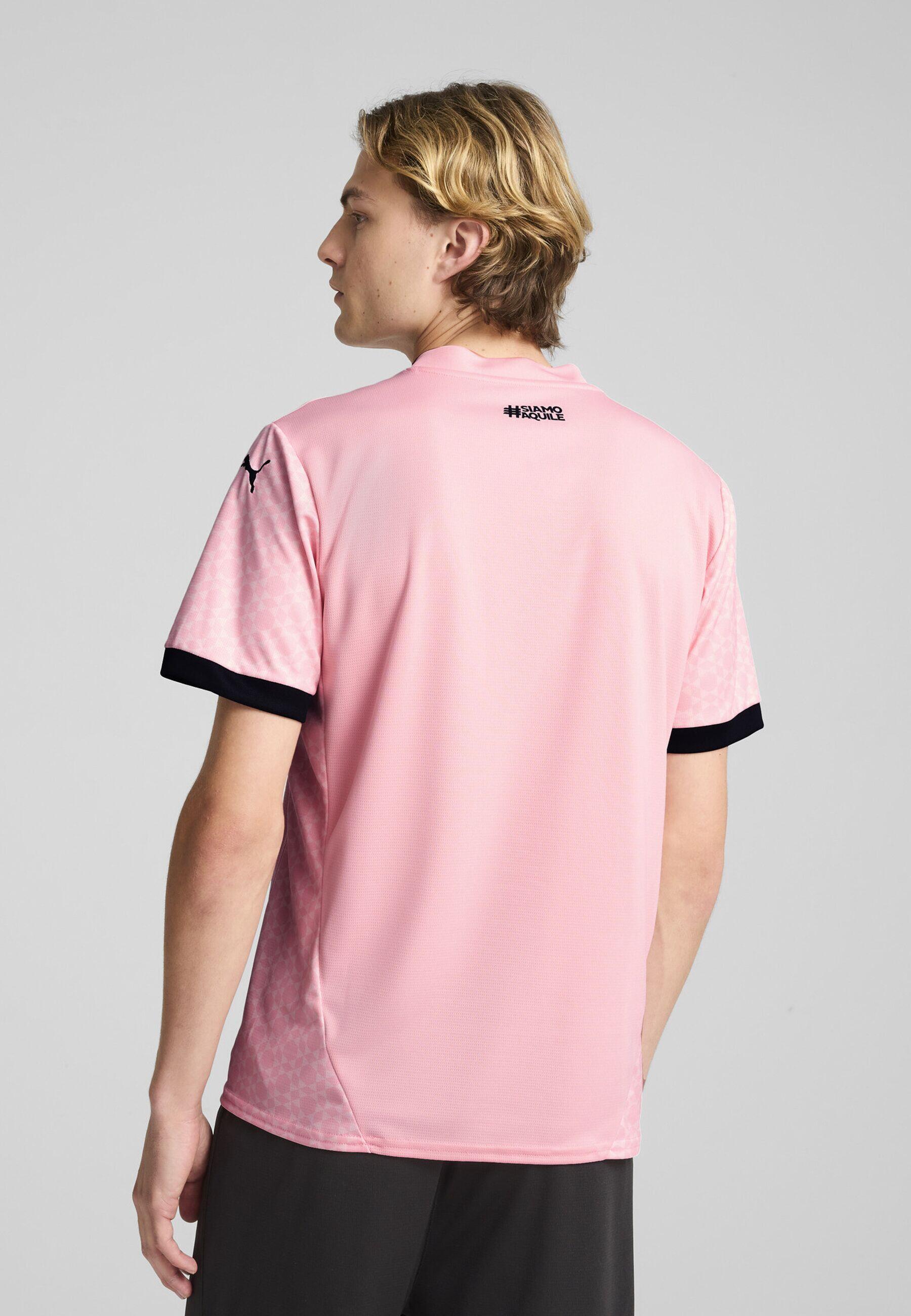 Palermo F.C. 24/25 thuisshirt voor heren PUMA Team Light Pink Black 3/7