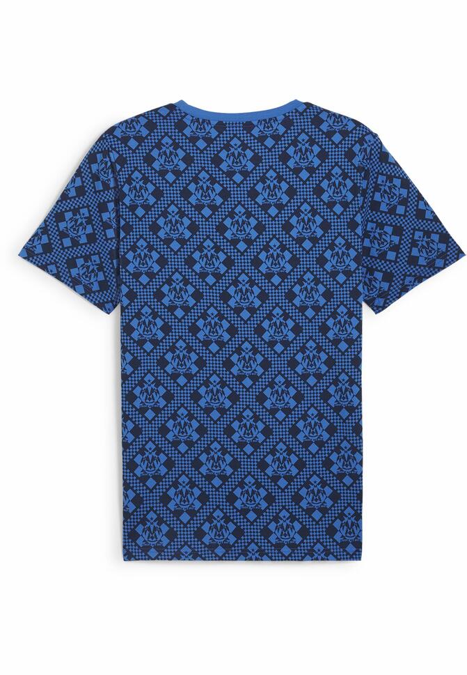 Męska koszulka ftblCulture Olympique Marsylia PUMA Racing Blue Club Navy
