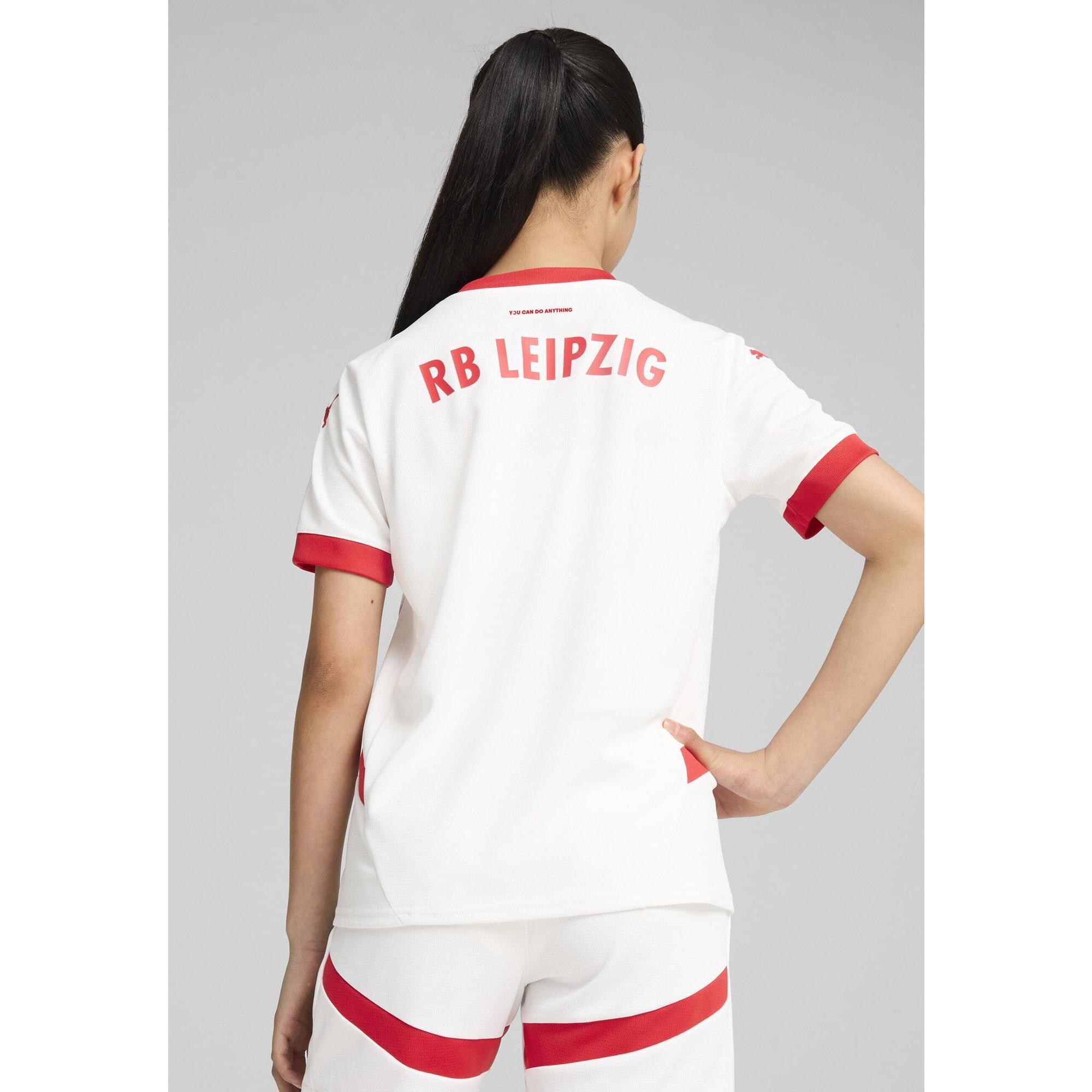 Młodzieżowa koszulka domowa RB Leipzig 24/25 PUMA White For All Time Red