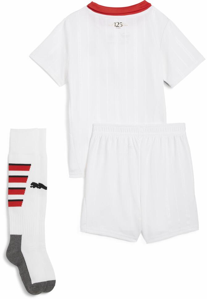 Dziecięcy strój wyjazdowy AC Milan 24/25 PUMA White