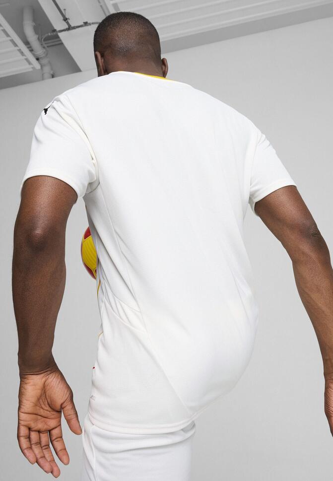 Męska koszulka RC Lens 24/25 PUMA White Pelé Yellow