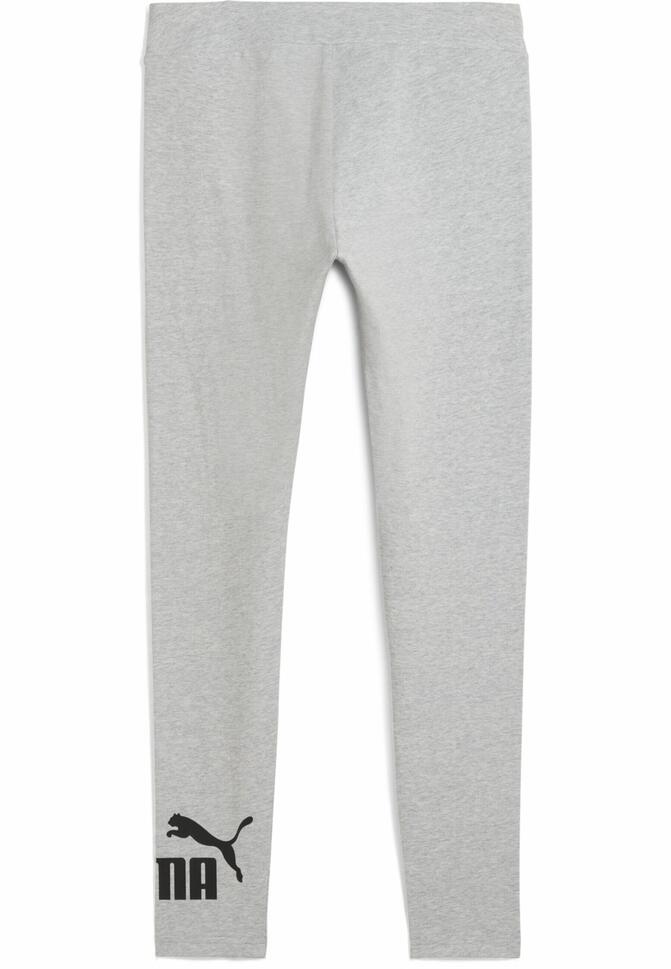 Legginsy damskie z logo No. 1 ESS PUMA Light Gray Heather