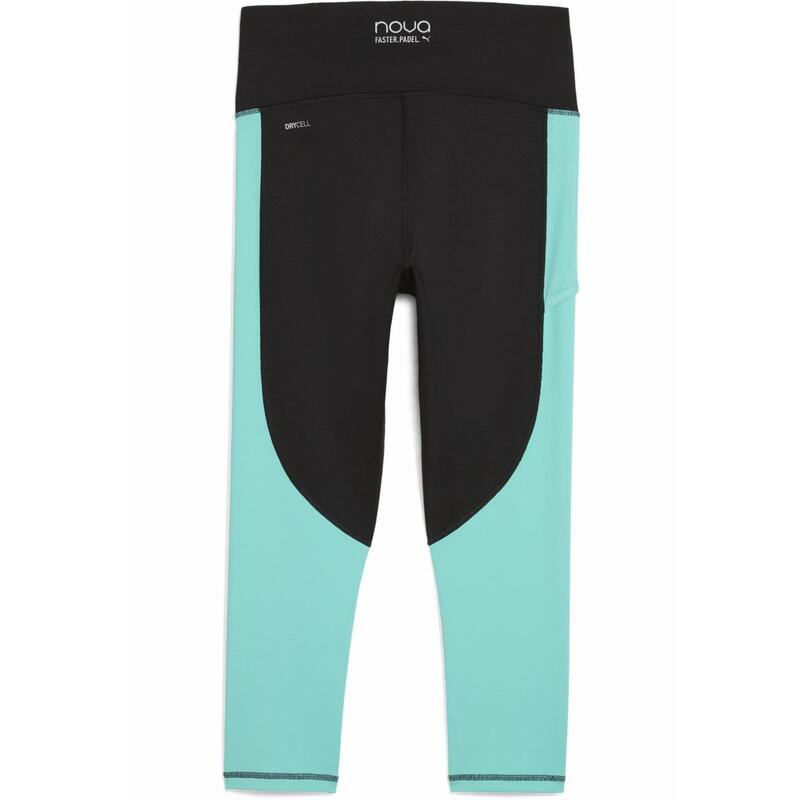 Șort Alergare Femei Individual 3/4 Padel-Leggings Negru PUMA