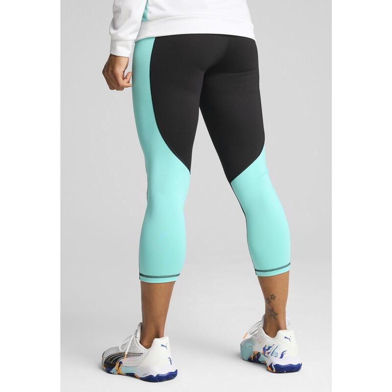 Șort Alergare Femei Individual 3/4 Padel-Leggings Negru PUMA