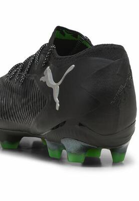 Future 8 ultimate low fg voetbalschoenen puma black cool light gray fluo green