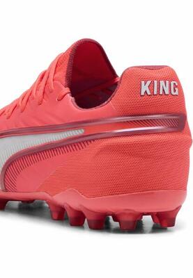 King ultimate mg voetbalschoenen puma glowing red white fire