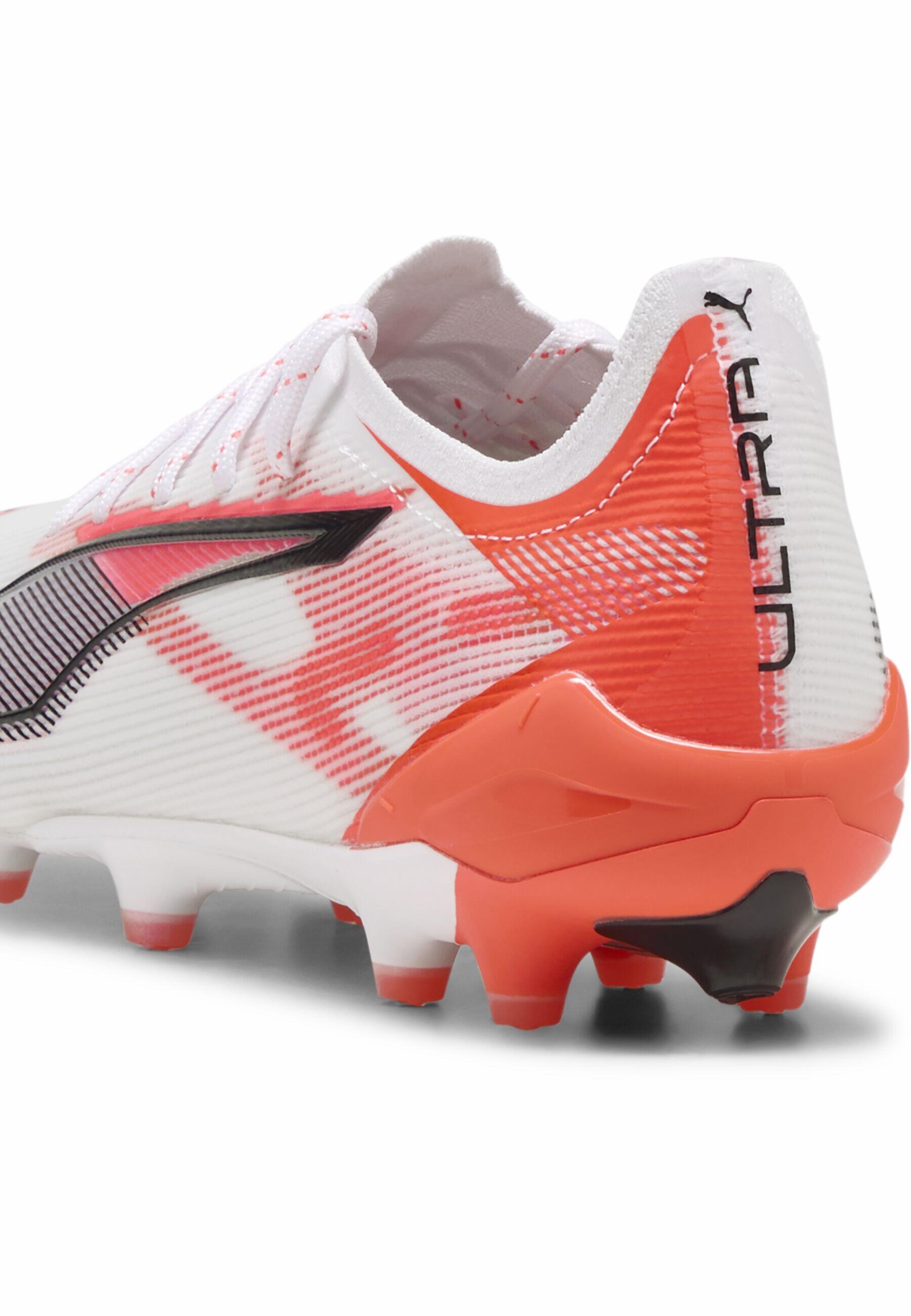 ULTRA 5 ULTIMATE AG voetbalschoenen voor dames PUMA White Black Glowing Red 1/7