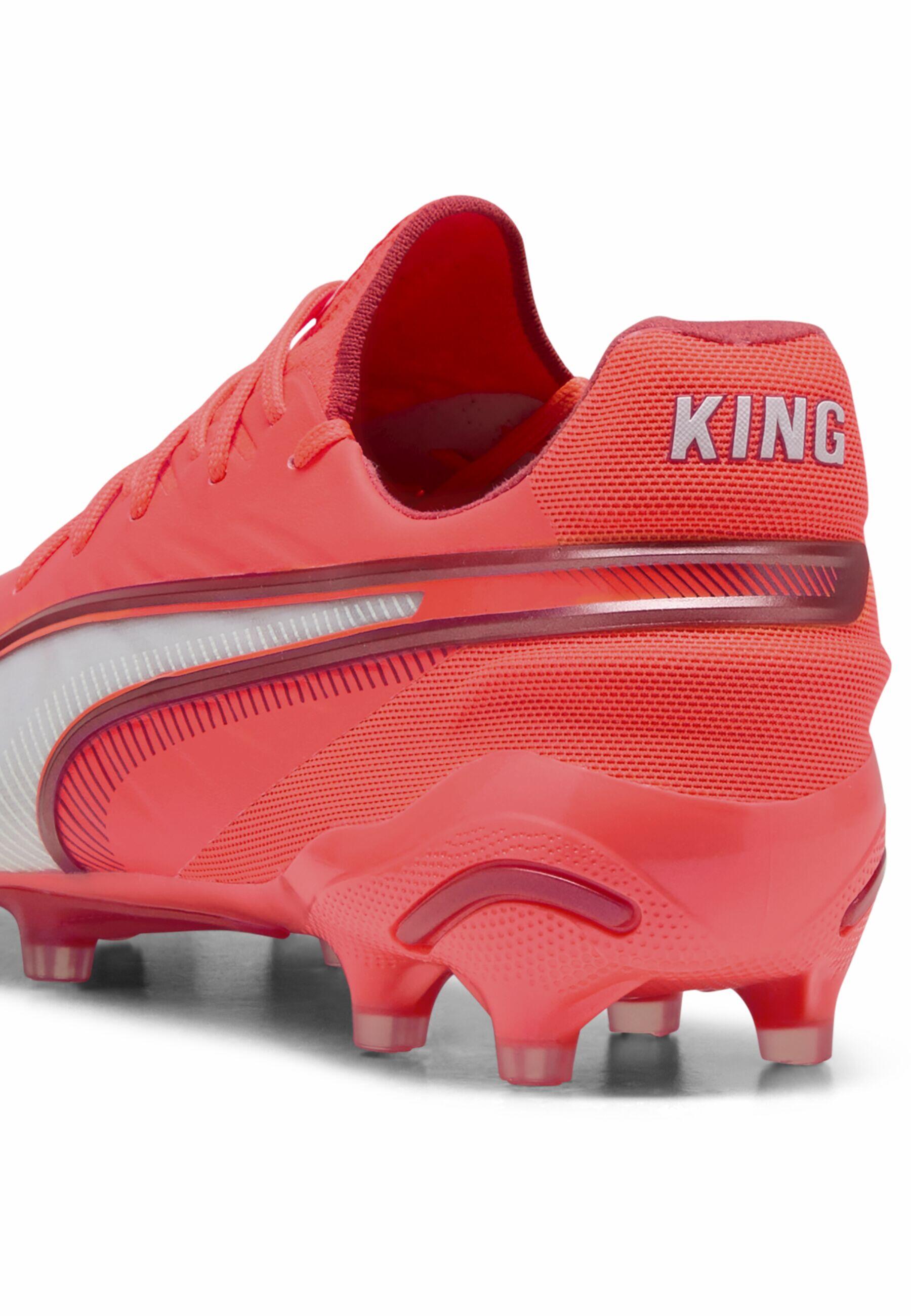 PUMA KING ULTIMATE FG/AG voetbalschoenen PUMA Glowing Red White Fire