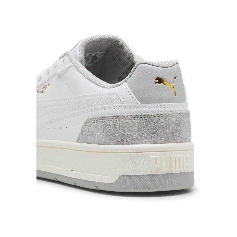 Sneakers Court Classico Unisexe PUMA White Cool Light Gray