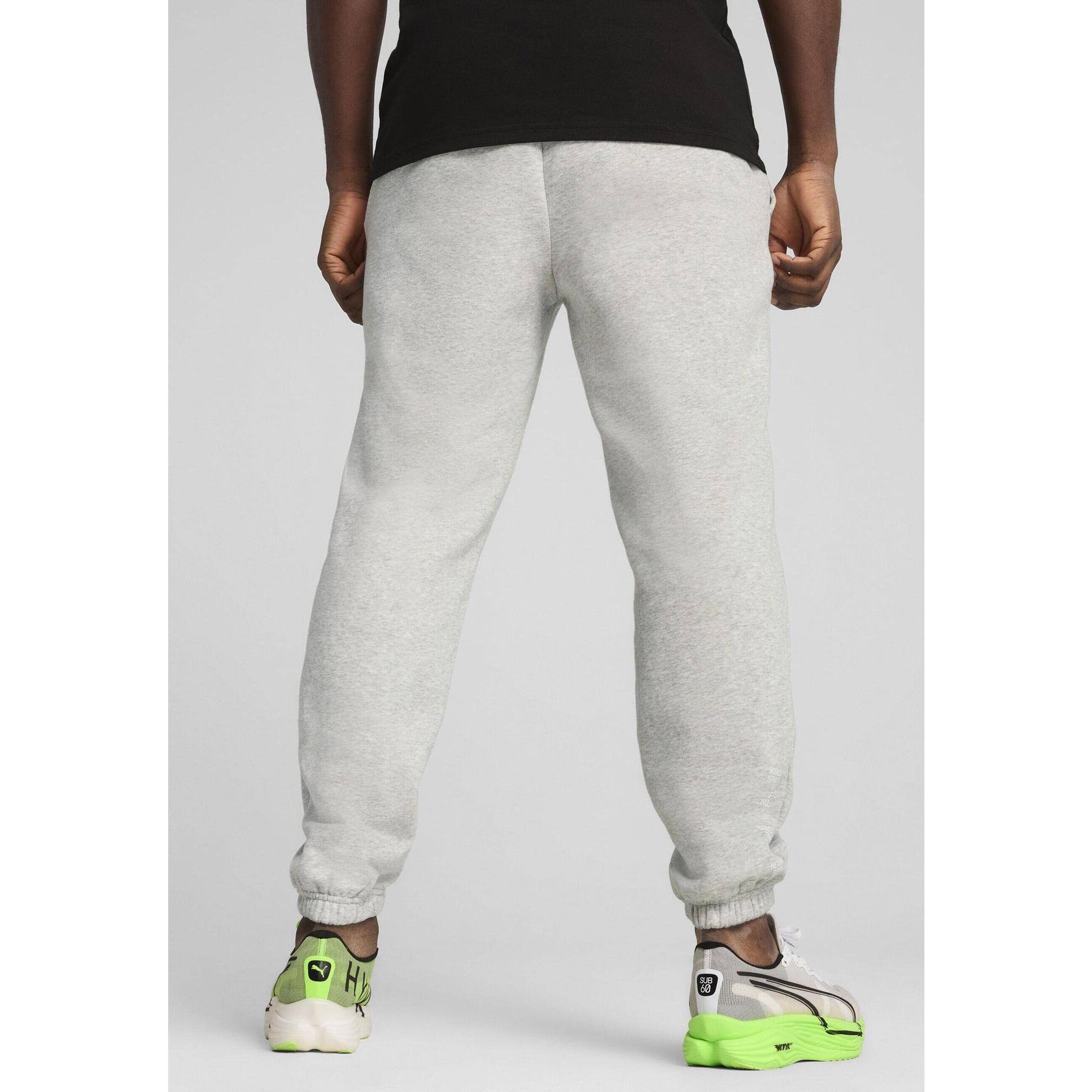 Męskie spodnie dresowe PUMA × HYROX PUMA Light Gray Heather