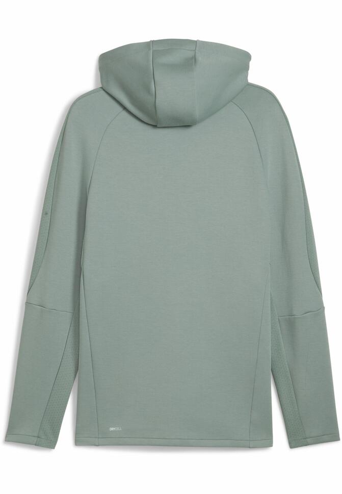 Męska rozpinana bluza z kapturem EVOSTRIPE PUMA Green Moon