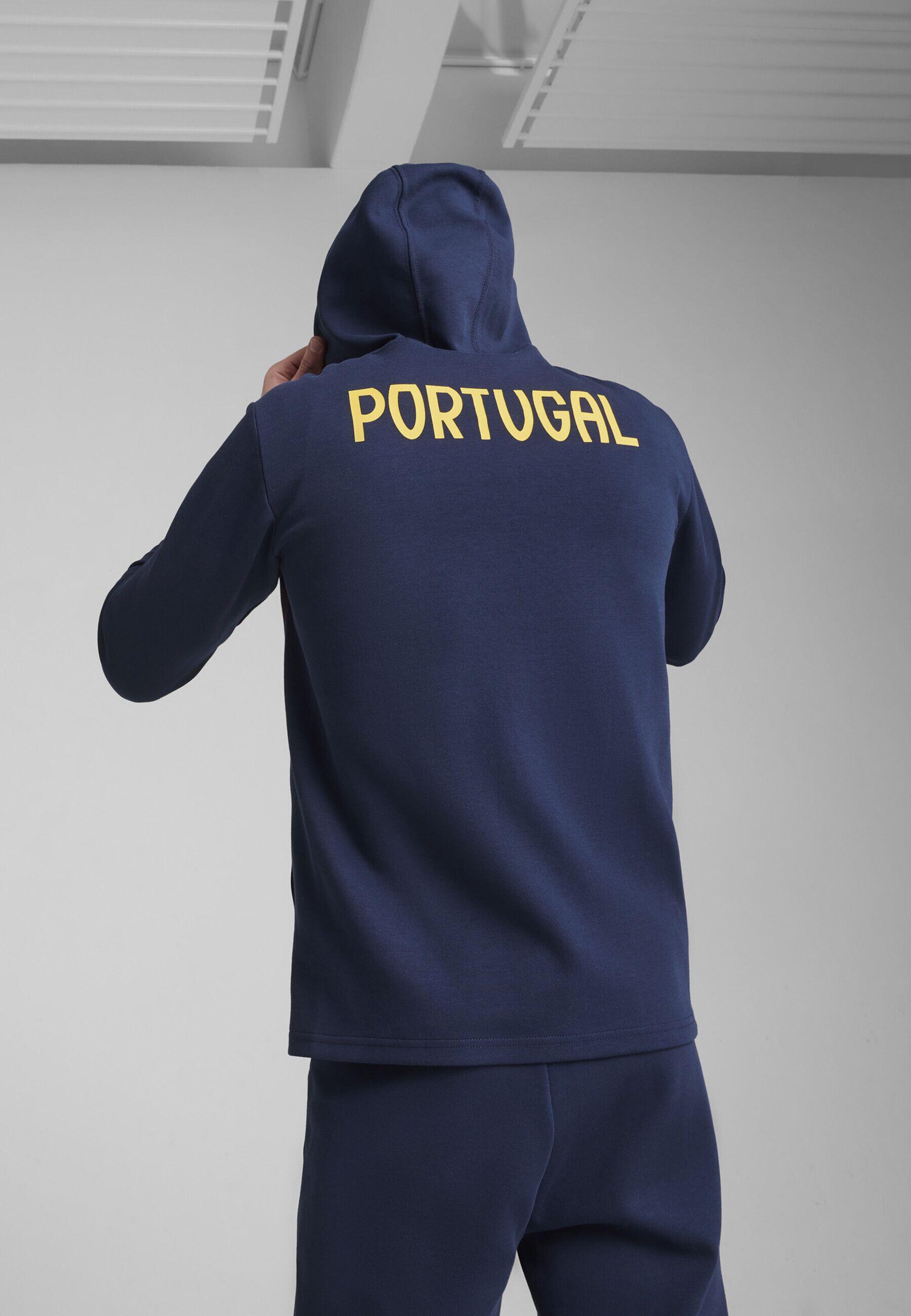 Chaqueta con capucha y cremallera Portugal Casuals Hombre PUMA 3/7