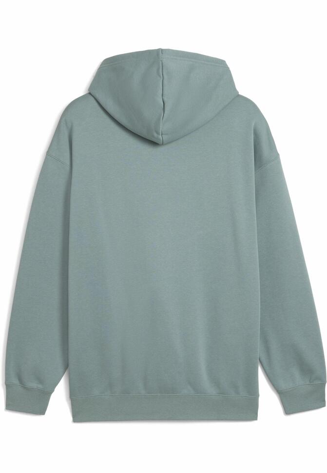 Bluza z kapturem unisex Essentials Elevated PUMA Green Moon
