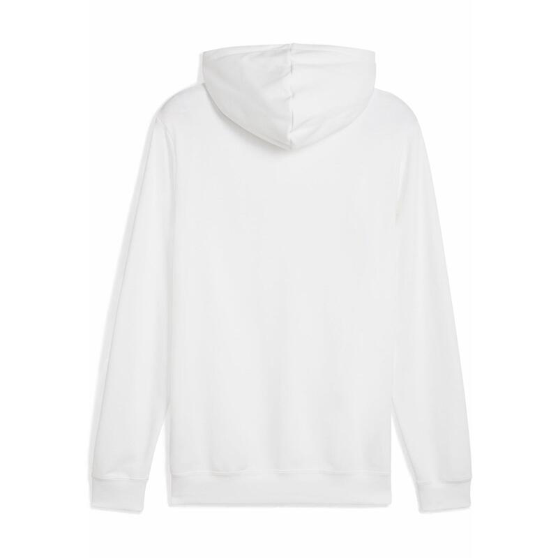 Hoodie à logo N °1 Essentials Enfant et Adolescent PUMA White