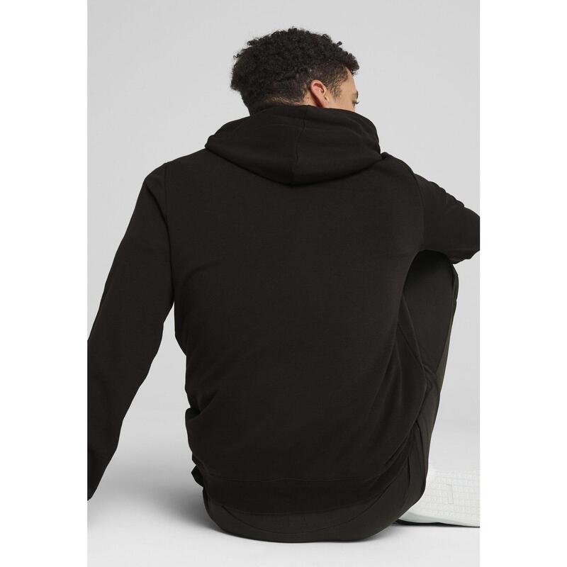 Hoodie à logo N °1 Essentials Enfant et Adolescent PUMA Black