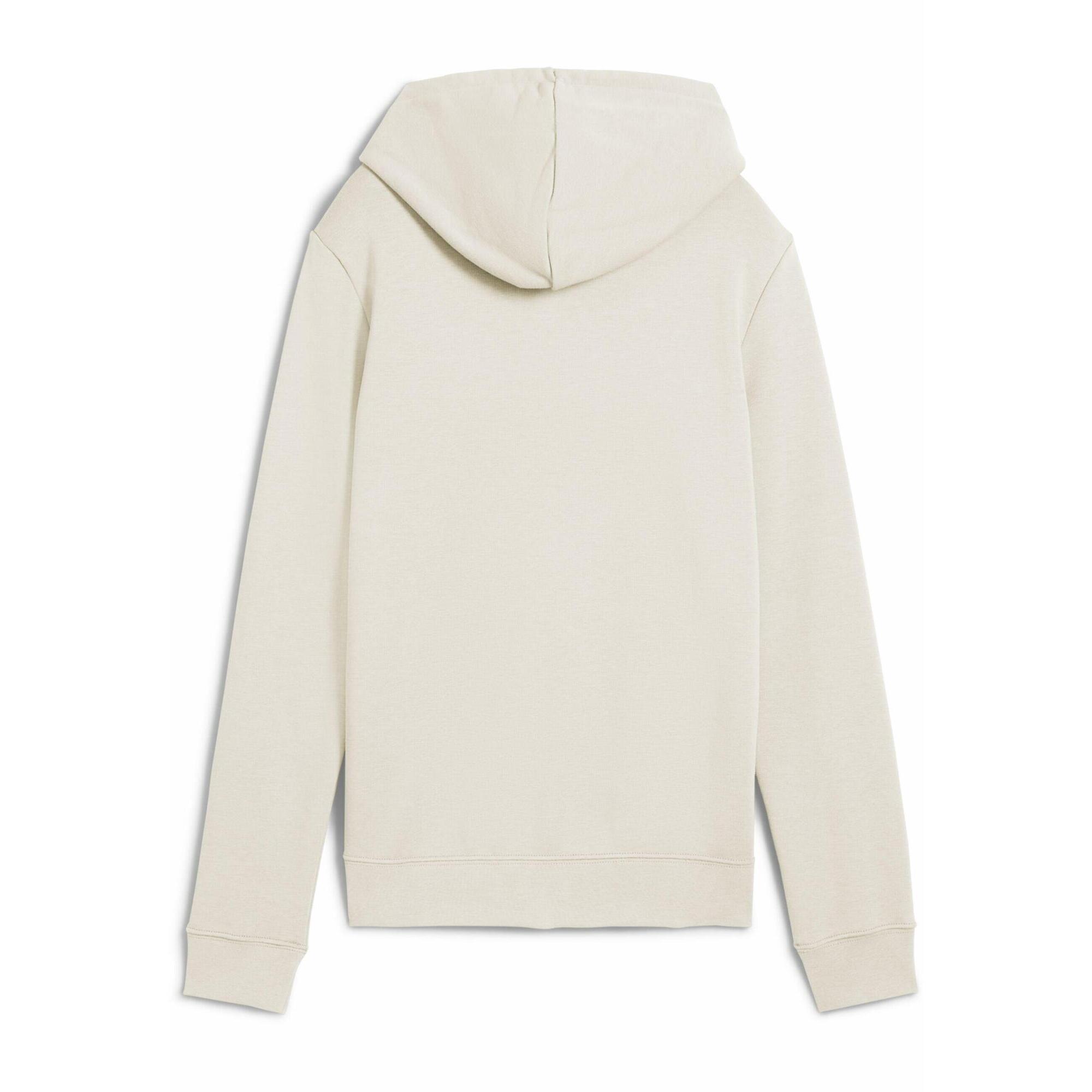 Damska bluza z kapturem z logo No.1 ESS PUMA Alpine Snow White
