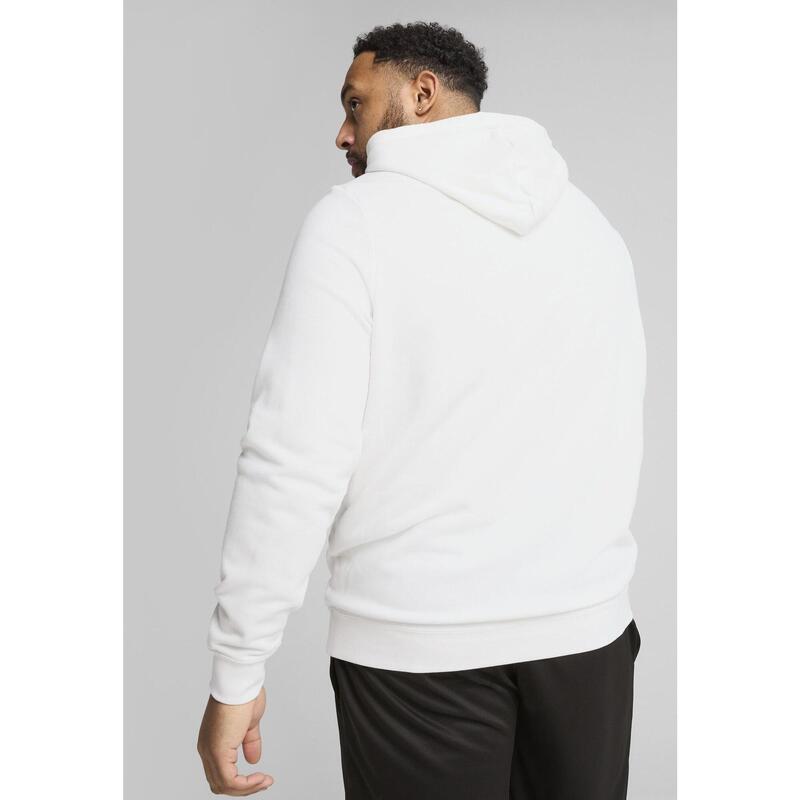 Hoodie à logo N °1 Essentials Enfant et Adolescent PUMA White