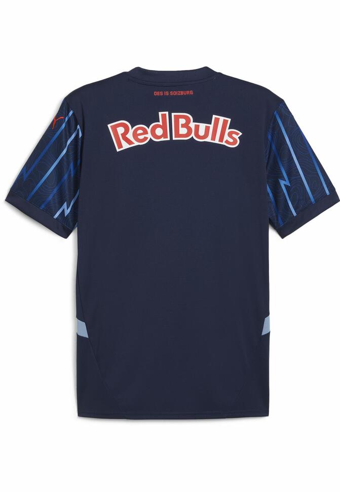Męska koszulka wyjazdowa FC Red Bull Salzburg 24/25 PUMA Club Navy Red Blue