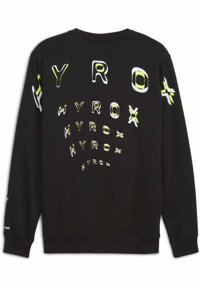 Męska gruba bluza PUMA × HYROX PUMA Black