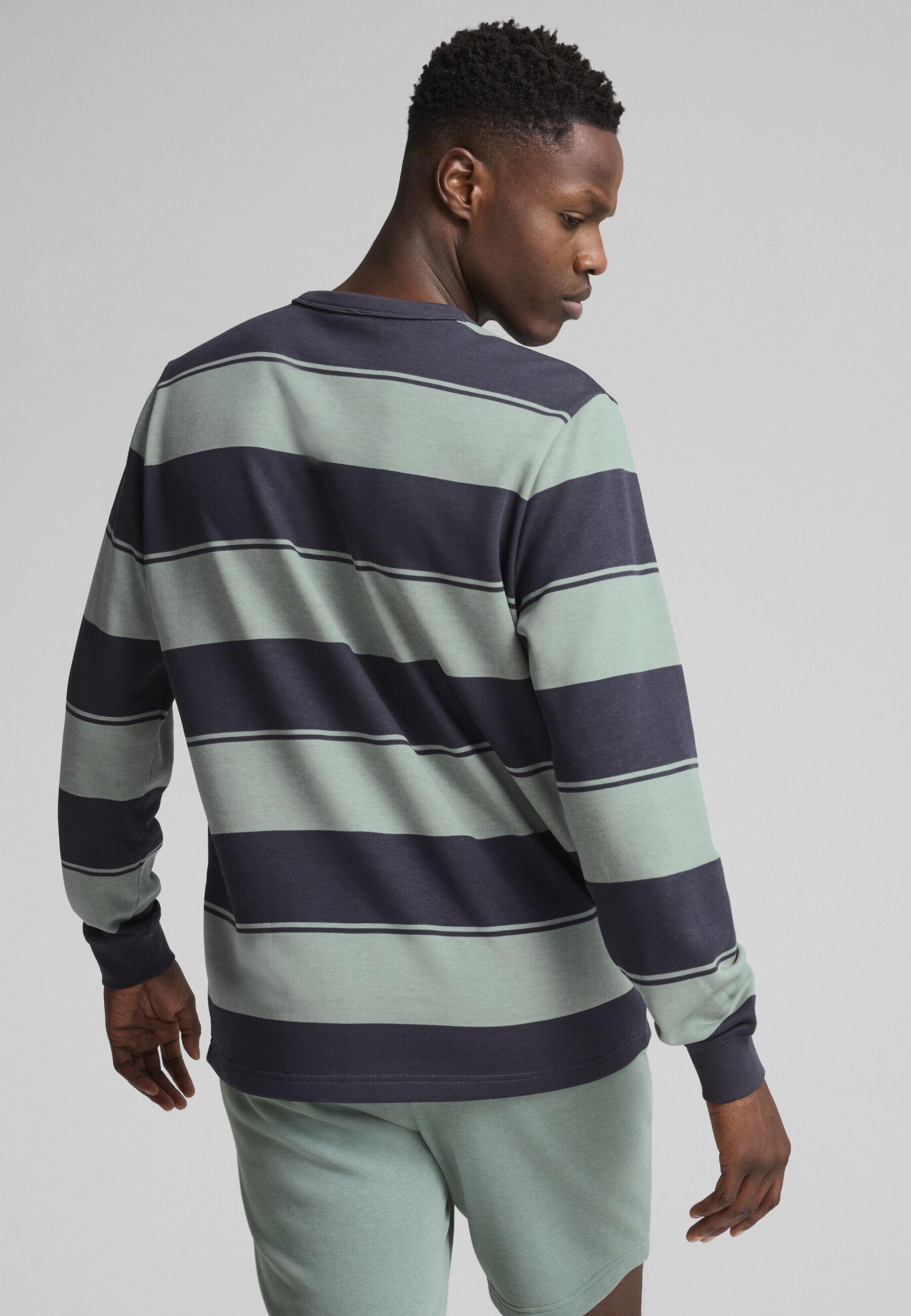PUMA Class gestreepte crewtop voor heren PUMA Green Moon 3/7