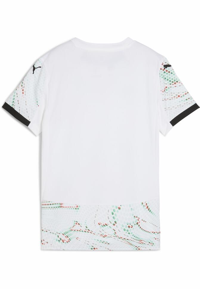 Damska koszulka wyjazdowa Portugalia 2025 PUMA White Black