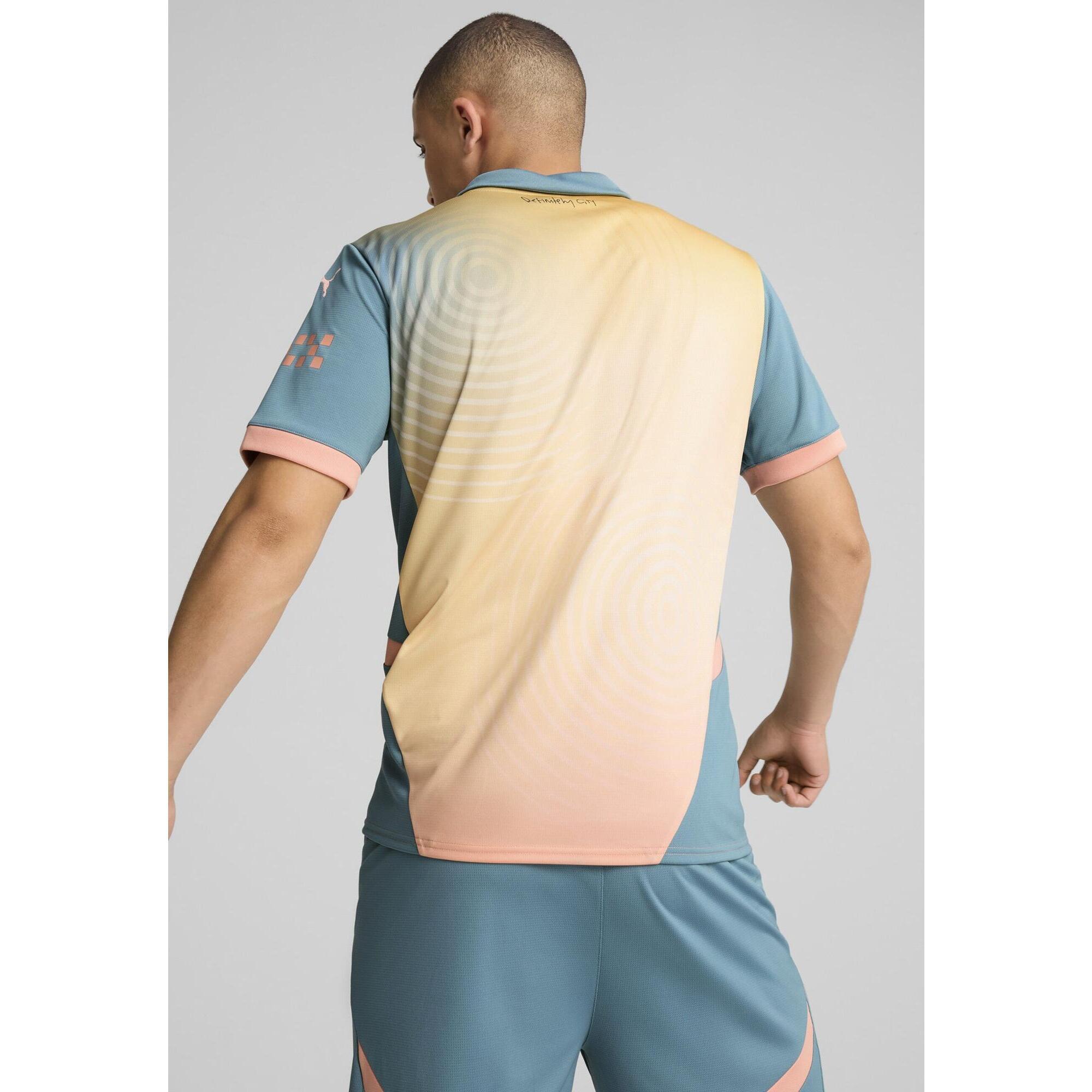Męska koszulka Manchester City 24/25 PUMA Rosebay Bold Blue Pink